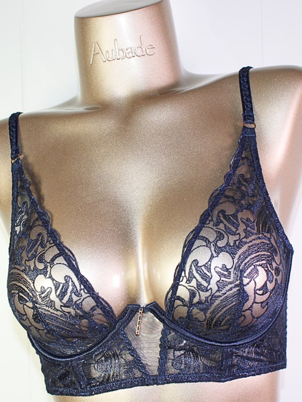 Aubade Paris Sample Satin Memories Luxury Bra 34B